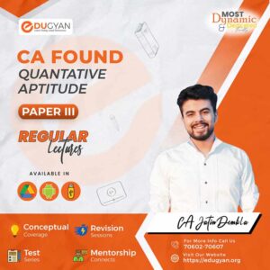 CA Foundation Quantitative Aptitude By Jatin Dembla (New Syllabus)