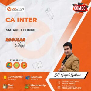 CA Inter SM & Audit Combo By CA Mrugesh Madlani (New Syllabus)