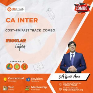 CA Inter Cost & Financial Managemnt (FM) Fast Track Combo By CA Namit Arora (New Syllabus)