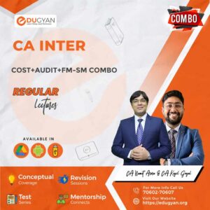 CA Inter Costing, FM-SM & Audit Combo By CA Namit Arora & CA Kapil Goyal (New Syllabus)