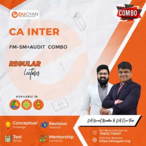CA Inter FM-SM & Audit Combo By CA Navneet Mundhra & CA Ravi Taori (New Syllabus)