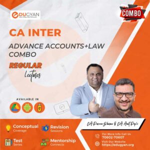 CA Inter Advanced Accounting & Law Combo CA Parveen Sharma & CA Amit Popli (For Nov 2024 & Onwards)