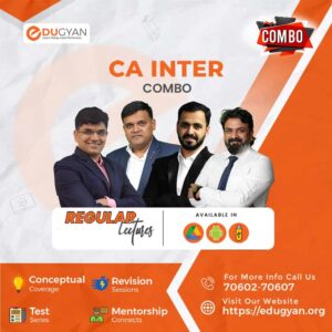 CA Inter Group-II Combo By CA Ravi Taori, CA Amit Tated, CA Prashant Sarda & CA Vinod Reddy (For Nov 2024 & May 2025)