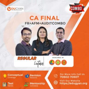 CA Final FR+AFM+Audit Combo By CA Suraj Lakhotia, CA Pradnya Mundada & CFA Sriram Somayajula (English) (New Syllabus)