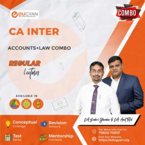 CA Inter Accounts & Law Combo By CA Sushil Bhandari & CA Amit Tated (New Syllabus)