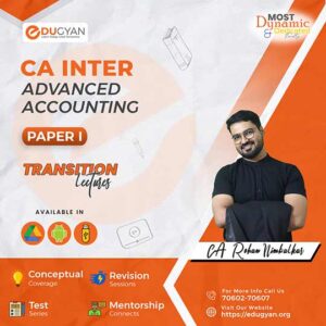 CA Inter Advanced Accounting By CS Rohan Nimbalkar (New Syllabus)