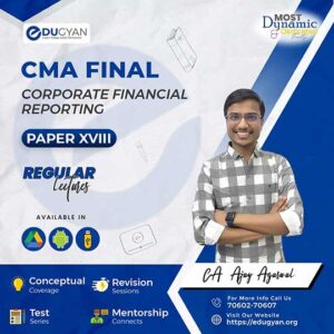 CMA Final Corporate Financial Reporting (CFR) By CA Ajay Agarwal (2022 Syllabus)