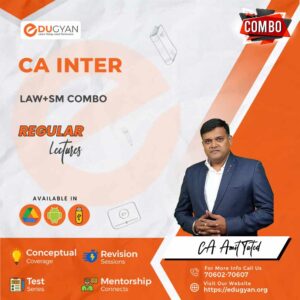 CA Inter Law & SM Combo By CA Amit Tated (New Syllabus)
