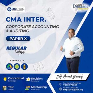 CMA Inter Corporate Accounting By CA Avinash Sancheti