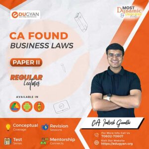 CA Foundation Business Laws By CA Indresh Gandhi (New Syllabus)