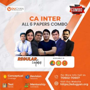 CA Inter All 6 Papers Combo By CA CS Mohit Agarwal, CA CS Divya Agarwal, CA Manoj Sharma, CA Vikram Biyani, CA Ankur Agarwal & CA Prashant Sarda (New Syllabus)
