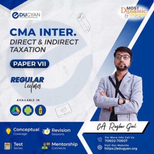 CMA Inter Taxation (DT & IDT) By CA Vijay Sarda & CA Raghav Goel (2022 Syllabus)