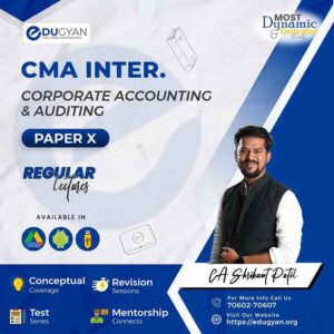 CMA Inter Corporate Accounts & Audit By CA Shrikant Patil