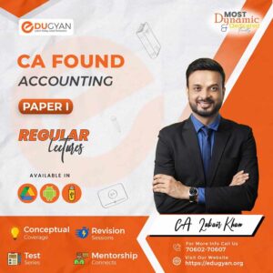 CA Foundation Accounting By CA Zubair Khan (New Syllabus)