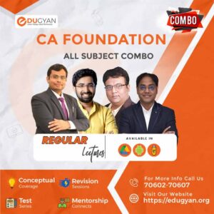 CA Foundation All Subjects PARAM Smart Classroom Batch By CMA Abhijit Sengupta, Prof Aman Khedia, CA Amol Jain & CA Pavan Gahukar (For Dec 2024)