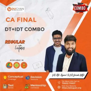 CA Final DT+IDT Combo By CA Atul Agarwal | CA Surender Mittal (New Syllabus)