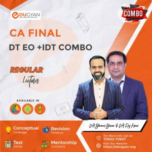 CA Final DT (Exam-Oriented) & IDT (Regular) Combo By CA Bhanwar Borana & CA RajKumar (New Syllabus)