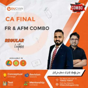 CA Final FR & AFM Combo By CA Jai Chawla & CA Aaditya Jain (New Syllabus)