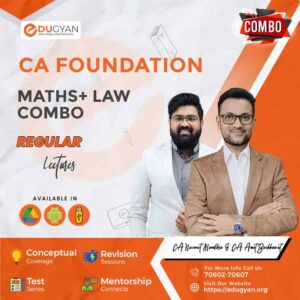 CA Foundation Maths & Law Combo By CA Navneet Mundhra & CA Amit Bachhawat (New Syllabus)