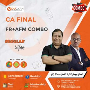 CA Final FR & AFM Combo By CA Parveen Sharma & CA Aaditya Jain (New Syllabus)