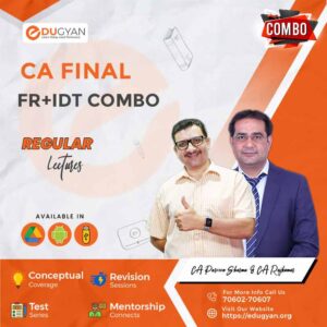 CA Final FR & IDT Combo By CA Parveen Sharma & CA Raj Kumar (New Syllabus)