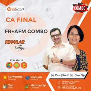 CA Final FR & AFM Combo By CA Parveen Sharma & Prof Archana Khetan (New Syllabus)