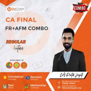 CA Final FR & AFM Regular By CA Pratik Jagati (New Syllabus)