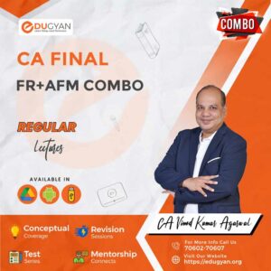 CA Final FR & AFM Combo By Vinod Kumar Agarwal (New Syllabus)