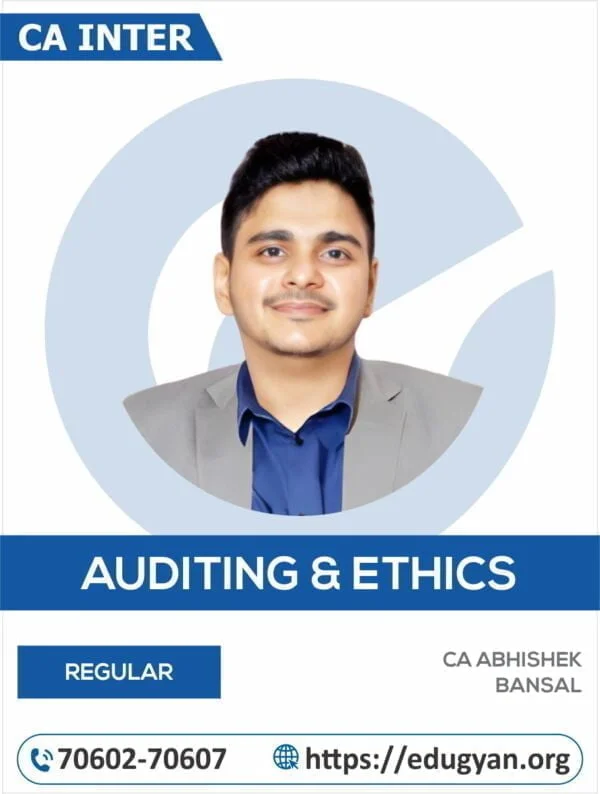 CA Inter Audit & Ethics By CA Abhishek Bansal