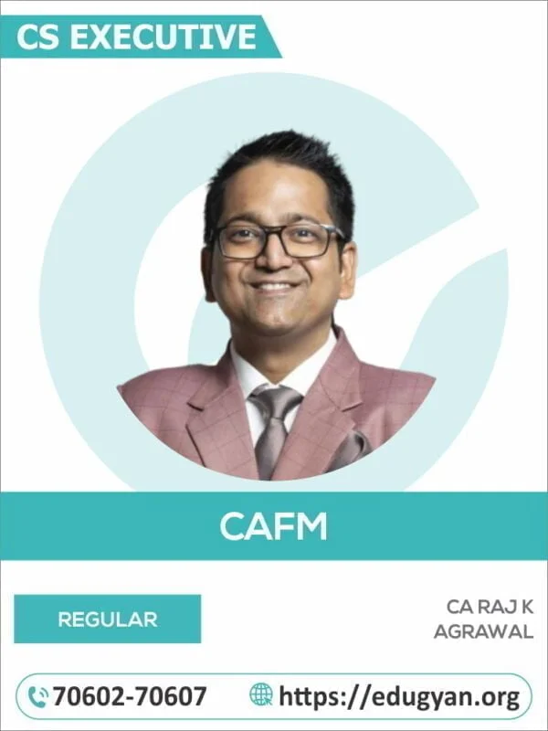CS Executive Corporate Accounting & Finanacial Management By CA Raj K Agrawal