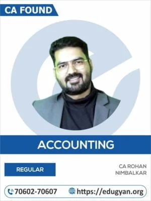 CA Foundation Principles & Practice of Accounting By CA Rohan Nimbalkar (New Syllabus)