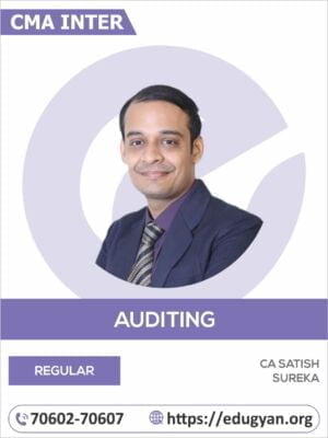CMA Inter Corporate Audit By CA Satish Sureka (2022 Syllabus)