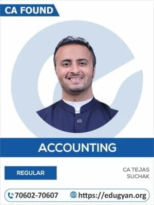 CA Foundation Principles & Practice of Accounting By CA Tejas Suchak (New Syllabus)
