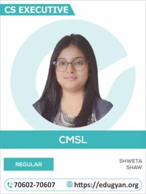 CS Executive Capital Market & Securities Laws By Shweta Shaw