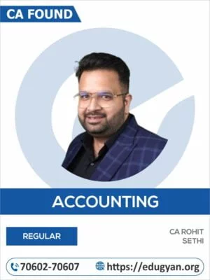 CA Foundation Principles & Practice of Accounting By CA Rohit Sethi (New Syllabus)