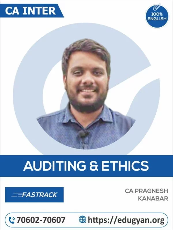 CA Inter Audit Fastrack By Pragnesh Kanabar (English) (New Syllabus)