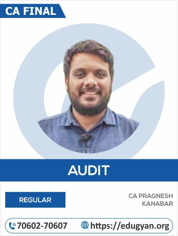CA Final Advanced Auditing & PE Pragnesh Kanabar (New Syllabus)