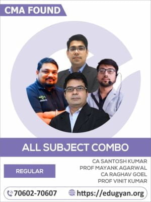 CMA Foundation All Subjects Combo By Concept Online Classes