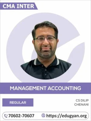 CMA Inter Management Accounting By CS Dilip Chenani (2022 Syllabus)