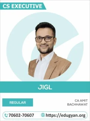 CS Executive Jurisprudence, Interpretation & Gen Laws (JIGL) By CA Amit Bachhawat