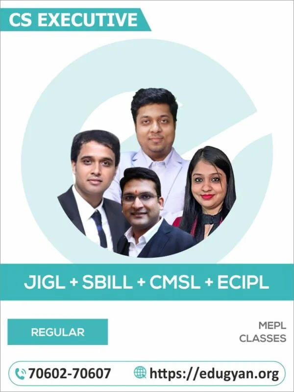 CS Executive Any 3 Law Paper (Except Company Law) Combo By CA Mohit Agarwal, CA Divya Agarwal, CA Dipak Agarwal & CS Mohit Shaw