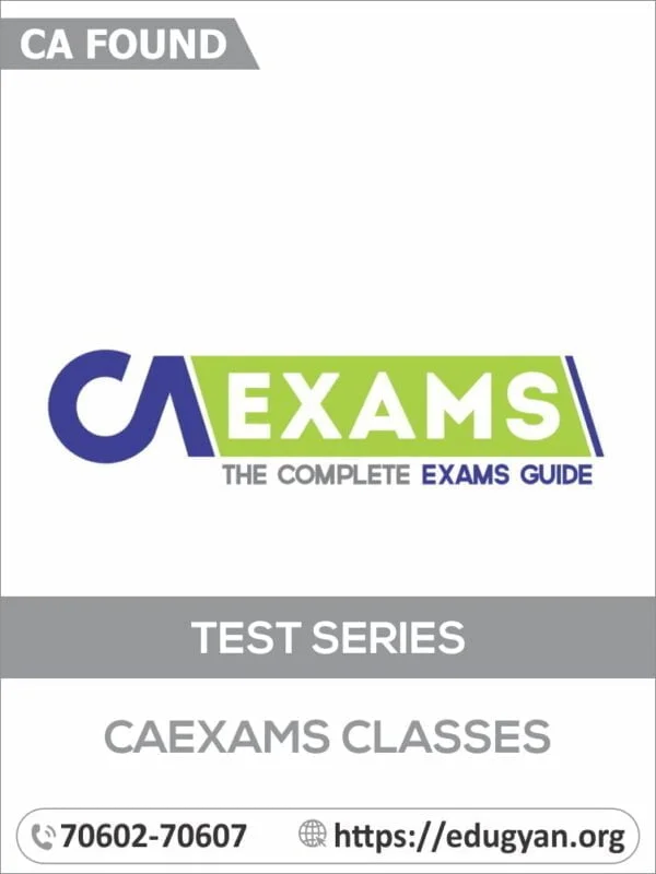 CA Foundation Test Series By CA Exams (Full Syllabus Mock)