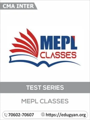 CA Inter All Subjects Test Series By MEPL