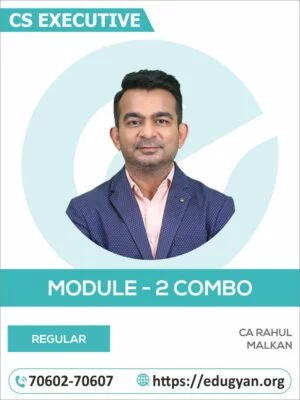 CS Executive Group II Combo By Rahul Malkan Classes (New Syllabus)