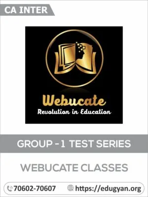 CA Inter Group-I Combo Test Series By Sankalp Kanstiya Classes