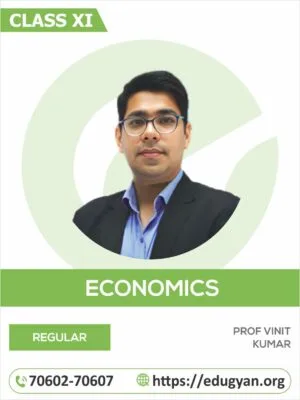 Class XI CBSE Economics By Prof Vinit Kumar