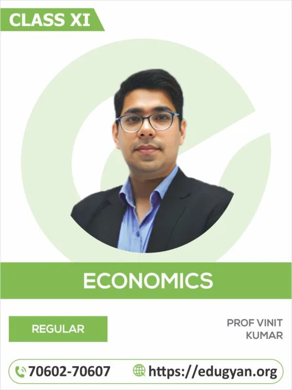 Class XI CBSE Economics By Prof Vinit Kumar