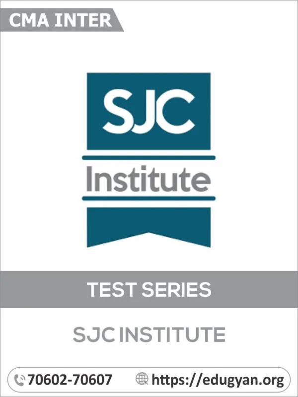 CMA Inter Group I & II All Subjects Mock Test By SJC Institute