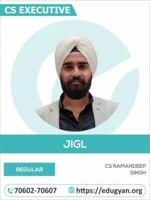 CS Executive JIGL By CS Ramandeep Singh (New Syllabus)